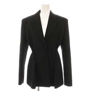 テーラードジャケット ウール アウター 34 黒 BW30H81527 /YM BM