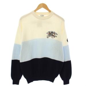 LUPO DI MARE ニット セーター 長袖 刺繍 M ホワイト 7752060 /TK MU