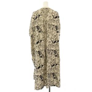 marble SUD ワンピース 半袖 ひざ丈 アニマル 刺繍 ベージュ 03BM065029 /TK MU