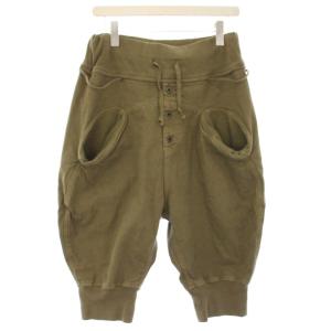 サルエル ヌーベル ショートパンツ ハーフパンツ 3 カーキ EK-359 /TK MU