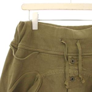 KAPITAL サルエル ヌーベル ショートパンツ ハーフパンツ 3 カーキ EK-359 /TK MU