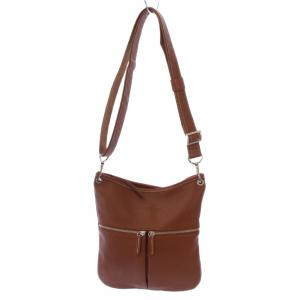 ショルダーバッグ レザー 茶 1776021504 /BM BM