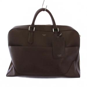 ブリーフケース ハンドバッグ レザー 茶 /BM BM