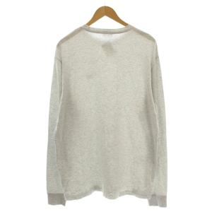 KITH NYC Long Sleeve Tee ロゴ ロンT 長袖 Tシャツ L ヘザーグレー /G MU