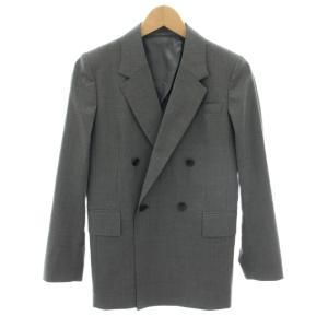 テーラードジャケット ダブル アウター ウール 1 グレー A2741FJ 308 /YT MU