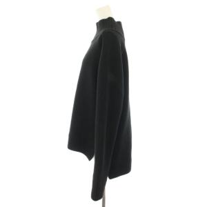 IENA 21AW ハイネックプルオーバー ニット セーター 長袖 カシミヤ混 黒 ブラック 21080900700030