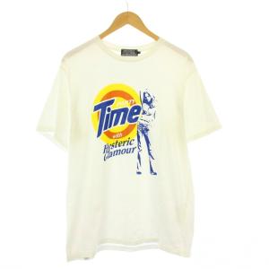 25SS PARTY TIME Tシャツ 半袖 プリント L 白 02251CT18 /KH BM