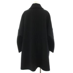 MACKINTOSH LONDON ステンカラーコート チェスターコート アウター ミドル 38 黒 ブラック G5B06-458-09 /YT