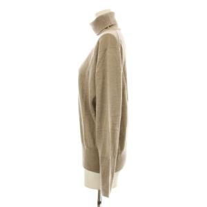 JOHN SMEDLEY ニット セーター 長袖 タートルネック ウール S 茶 ブラウン /KU MU