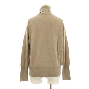 JOHN SMEDLEY ニット セーター 長袖 タートルネック ウール S 茶 ブラウン /KU MU