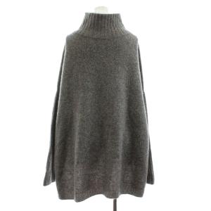 MOGA クーマラム×カシミヤハイネックニット セーター 長袖 ウール 2 グレー B0214ZKW360 /KU