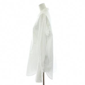 EVERYDAY I LIKE  23AW Newstandard Shirt カジュアルシャツ 長袖 コットン 白 ホワイト 23050500801030
