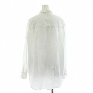 EVERYDAY I LIKE  23AW Newstandard Shirt カジュアルシャツ 長袖 コットン 白 ホワイト 23050500801030