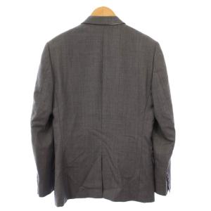 PAUL SMITH テーラードジャケット ブレザー アウター シングル 背抜き ウール M グレー /BB BM