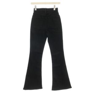 MOUSSY デニムパンツ フレア パンツ 24 黒 ブラック 0101SA12-3401 /G BM