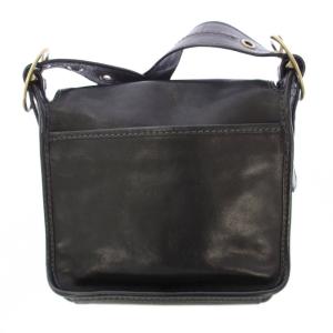 COACH ショルダーバッグ レザー ロゴ 黒 ブラック 11418 /BB BM