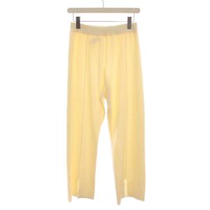 アダムエロペ Adam et Rope' スウェットライク ニットパンツ F アイボリー SHS-34440-B