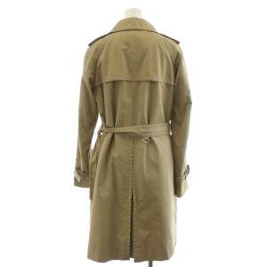 Aquascutum トレンチコート ロング丈 裏地チェック柄 コットン アウター 10 ベージュ 1255101-83 /AN62