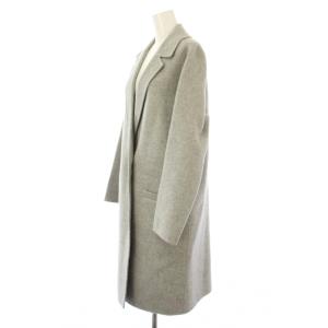Theory NEW.DIVIDE PEIRETTE.DF チェスターコート カシミヤ混 アウター P グレー 01-6309607