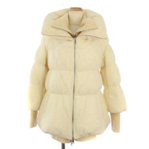 ダウンジャケット ジップアップ 40 アイボリー /BM BM