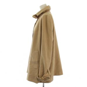 Christian Dior ステンカラーコート ミドル丈 ウール S ベージュ /BM MU