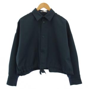 ツイル スソドローコード レギュラーカラーシャツ ブラウス 長袖 F 緑 5421-299-0178 /BM