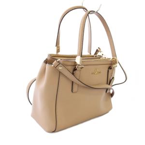 COACH ショルダーバッグ ハンドバッグ 2WAY レザー ベージュ F34797 /TK MU