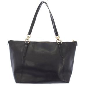 COACH トートバッグ レザー紺 ネイビー F35808 /TK MU