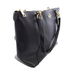 COACH トートバッグ レザー紺 ネイビー F35808 /TK MU