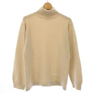 ゴルフウェア カシミヤ ニット セーター 長袖 ハイネック M ベージュ BGT93-554-04 /TK