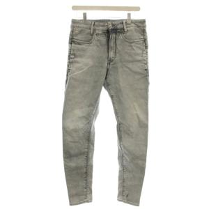SLIM デニムパンツ スキニー ウォッシュ加工 29 グレー D-STAQ 3D /G BM