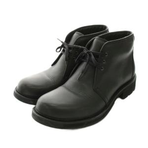 STANDARDS チャッカブーツ シューズ レザー 25.5cm 黒 /YM MU