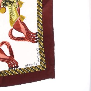 HERMES カレ90 Harnais Francais PREMIER EMPIRE フランス初代帝国のハーネス スカーフ