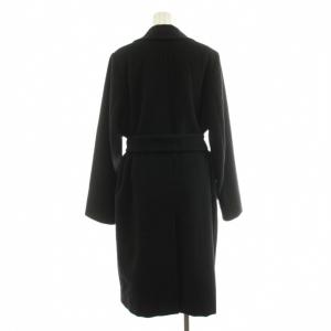 Max Mara チェスターコート ウール アンゴラ 42 ブラック