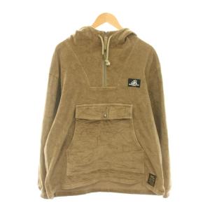 KINASHI CYCLE 木梨サイクル コーデュロイ アノラックパーカー プルオーバー 長袖 L ベージュ