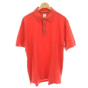 アーティストストライプ ポロシャツ カットソー 半袖 XXL 赤 レッド 163525 /HN46 MU