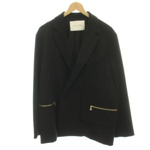 × STUDIOUS 別注 レイヤードテーラードジャケット 2 ブラック 21-AW-061