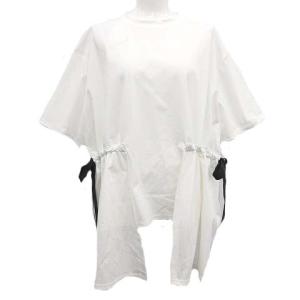 SIDE RIBBON TOPS 2 ホワイト