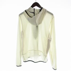 adidas ジップアップパーカー 長袖 ナイロン 白 ホワイト /EE