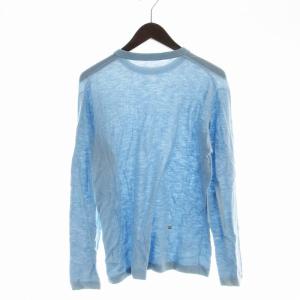 45rpm ニット セーター 長袖 水色 ライトブルー /EE