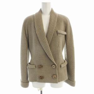 テーラードジャケット ダブル 6 ベージュ BM /EE