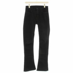 スキニー フレアパンツ 1003-180 ストレッチ 25 黒 ブラック /G BM