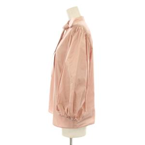 RED VALENTINO REDVALENTINO ブラウス プルオーバー 長袖 バンドカラー リボン 38 ピンク 0000031649 /KU BM