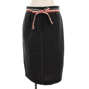 ペンシルスカート ウール 38 チャコールグレー FGC782A-00473025