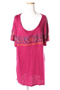 17SS FLOWER BEAR ビッグTシャツ ピンク