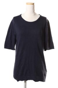 半袖プルオーバーニット