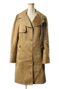 BLACK コート ネコポケット M ベージュ