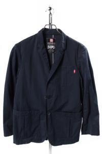 S/DOUBLE ジャケット コットン M ネイビー