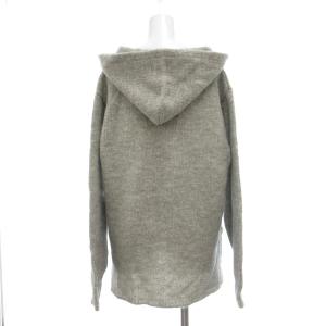 BEAMS BOY パーカー ウール グレー フード付き 長袖 カンガルーポケット ECF001 /SX ECF001