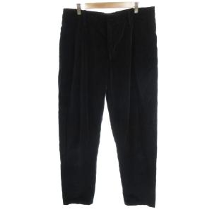 パンツ スラックス EU50 紺 ネイビー タック入り フルレングス /NL ECF001